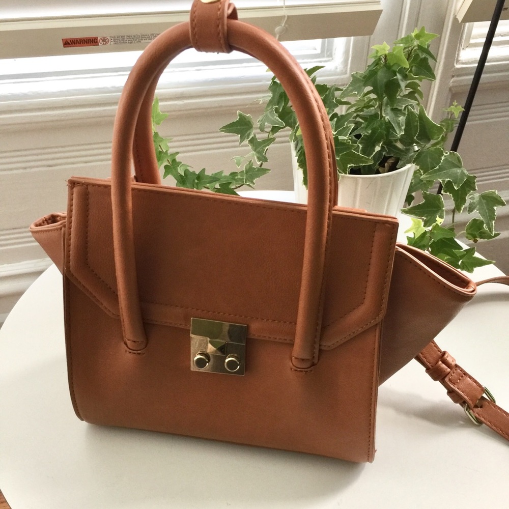 Forever 21 camel mini bag